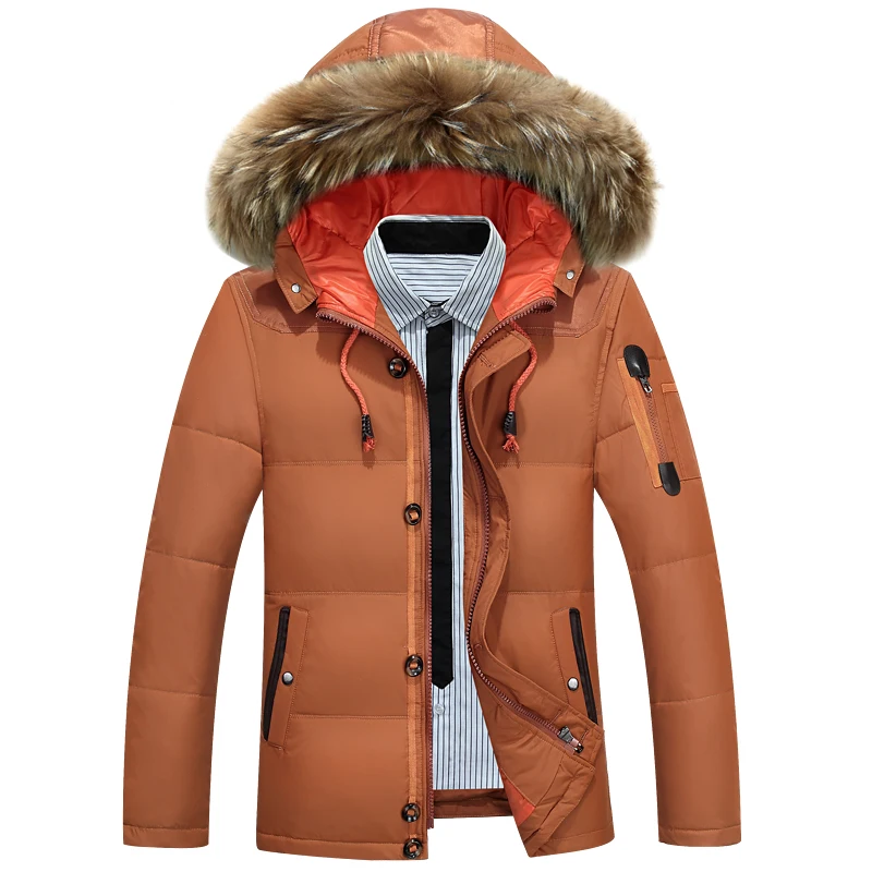 zozowang Hot Sale 2018 New Men down jacket Winter Thick Warm Fashion Patchwork Men's Coat Hooded Men White duck down Coat zozowang Hot Sale 2018 New Men down jacket Winter Thick Warm Fashion Patchwork Men's Coat Hooded Men White duck down Coat