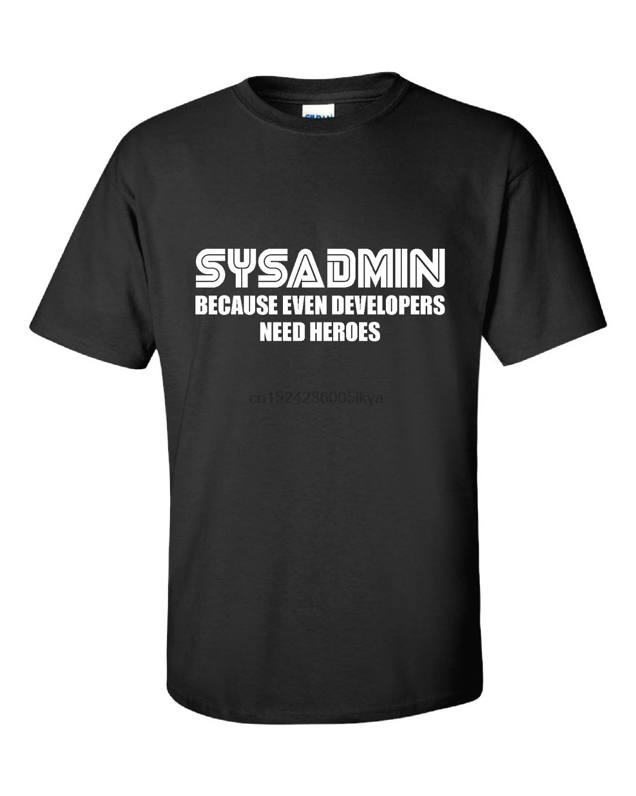 

SYSADMIN developers need heroes funny mens t-shirt admin linux geek code gift