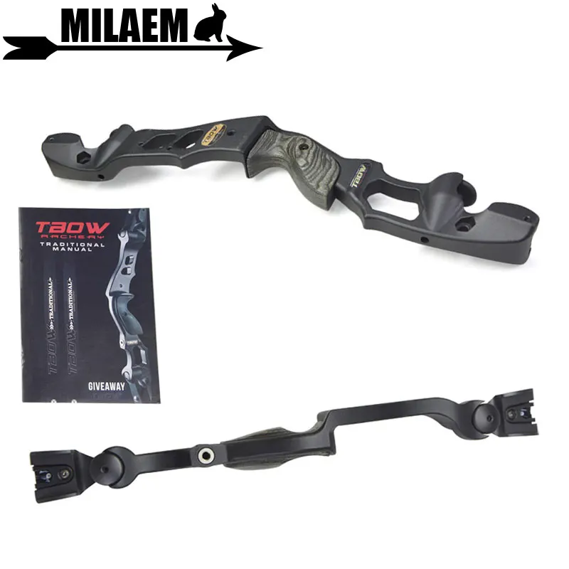 

1pc19inch Archery ILF Recurve Bow Riser Right Hand American Hunting Bow Handle Takedown Bow Handle Outdoor Shooting Accessories