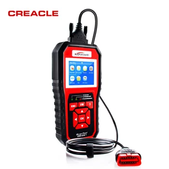 

KONNWEI kw850 OBD II Automotive Code Scanner Multi-languages Auto Diagnostic Tools Russia OBD2 CAN DIAGNOSTIC Scanner