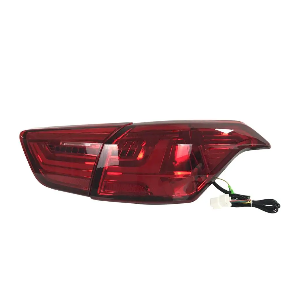 Letin for Hyundai IX25 Creta Car led tail light rear lamp brake+reverse+dynamic flowing turn signal function