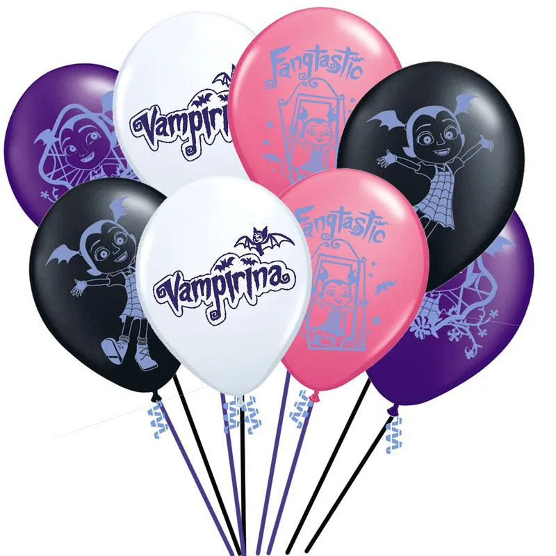 8 шт./лот Vampirina латексный шар надувные украшения на день рождения принцесса