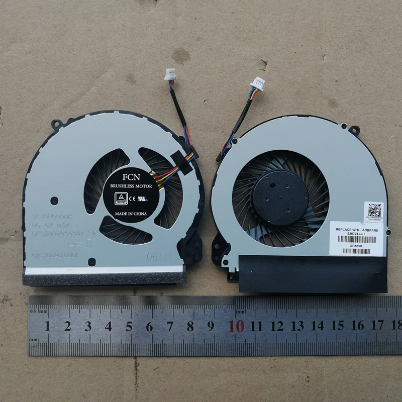 New laptop cpu cooling fan for HP Notebook 17 Y052CA 17 X 17 BS 17