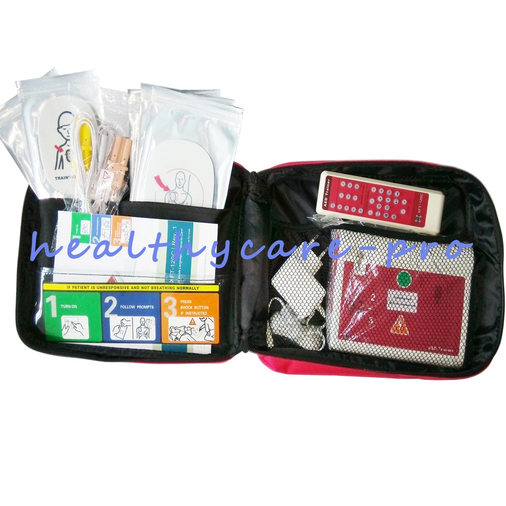 AED тренажер для моделирования аварийной ситуации AED тренировочный аппарат для кулак помощи CPR практики на английском и испанском языках