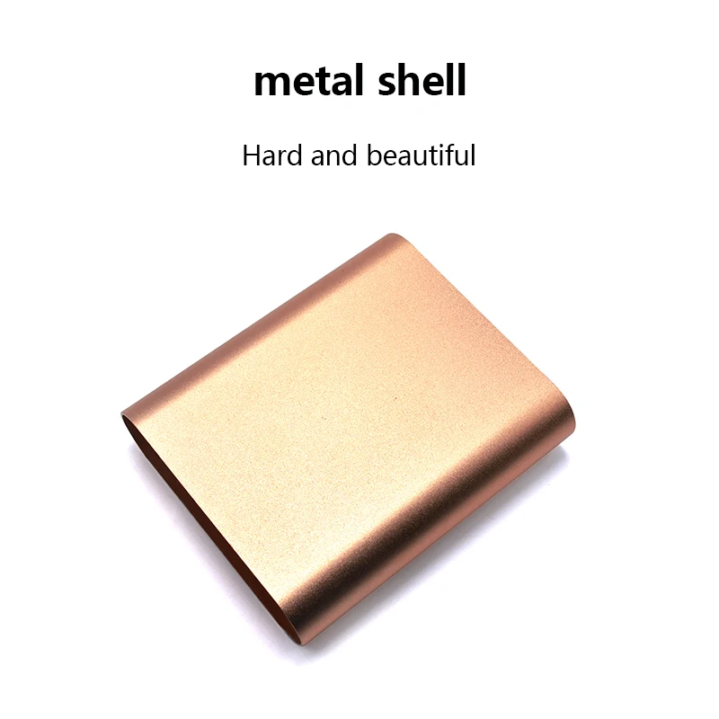 

Multicolor Metal Power Bank Universal USB 4X 18650 Battery External Charger DIY Power Bank Box Case Kit For All Smart phone