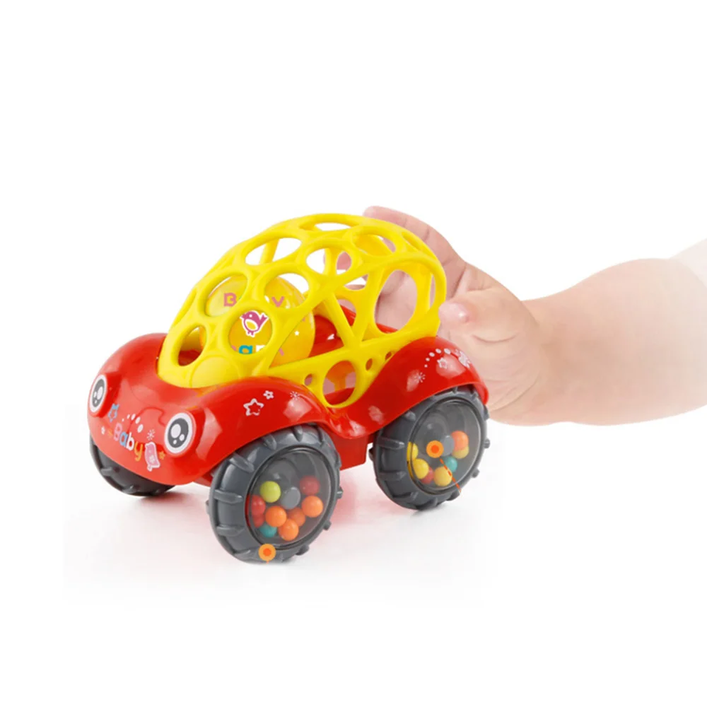 Красочные Животные рук Jingle пожимая колокол автомобиля Bobo мягкие резиновые