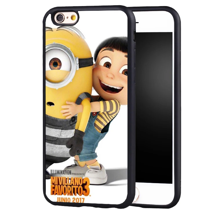 Newest Despicable Me minions Phone Cases For iPhone 6 6S Plus 7 7Plus 5 5S 5C SE original protect edge Back Cover Shell |