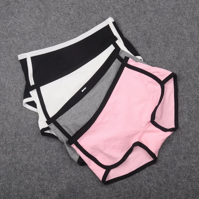 Cotton Underwear Women Casual Boy Short Panties Brand Quality