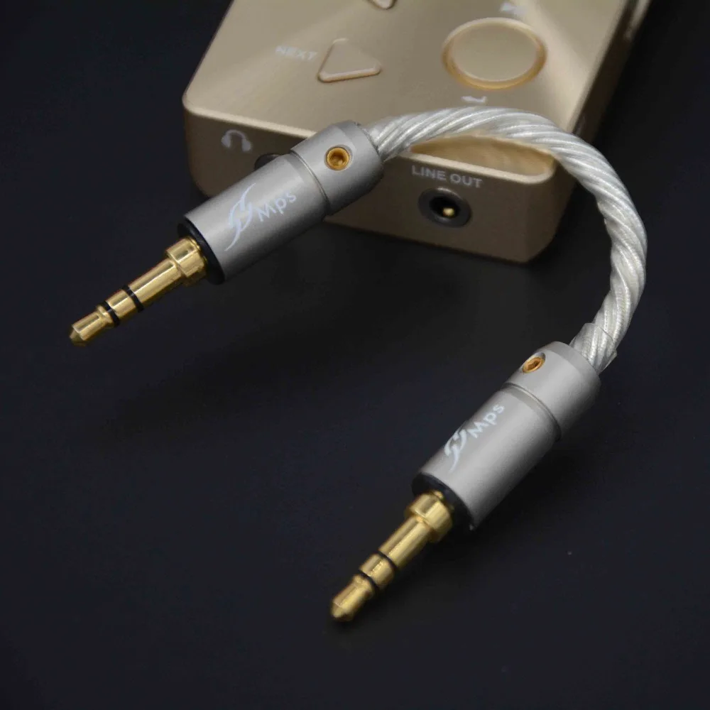 

NICEHCK Custom 3.5mm to 3.5mm 6-core Odin AWG Silver Plated 7N OFC Cable Audio Cable For Earphone Amplifier DAP DAC MP3 Player