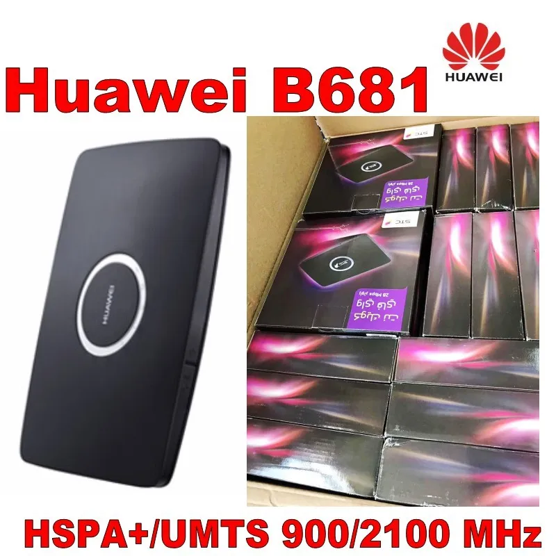 10 шт. беспроводные маршрутизаторы Huawei B681 3G UMTS HSPA WCDMA 28 8 Мбит/с|Беспроводные