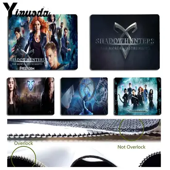 

Yinuoda Shadowhunters TV Show Durable Rubber Mouse Mat Pad Size for Size for 180x220x2mm and 250x290x2mm Small Mousepad