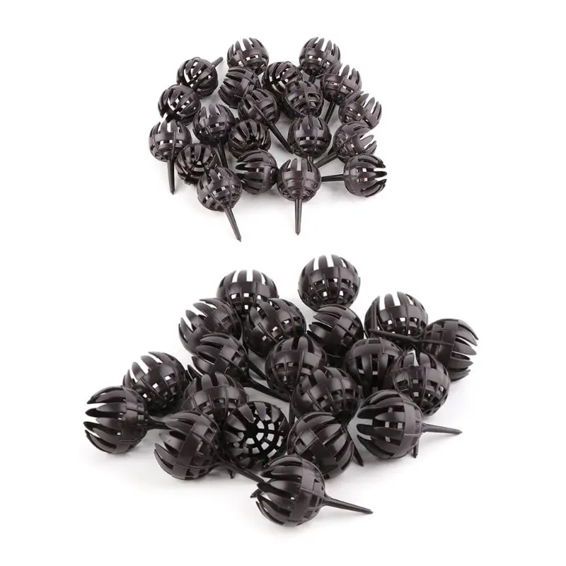 

20pcs Fertilizer Cover Plastic Bonsai Tools Jade Fat Box Claw Box Slow Release Fertilizer Container
