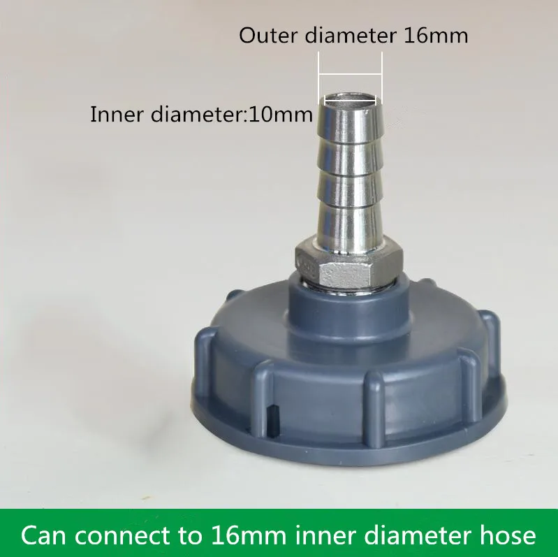 IBC бак адаптер разъем " грубая резьба до 3/4" " 1,5" " Нержавеющая сталь шланг кран арматура
