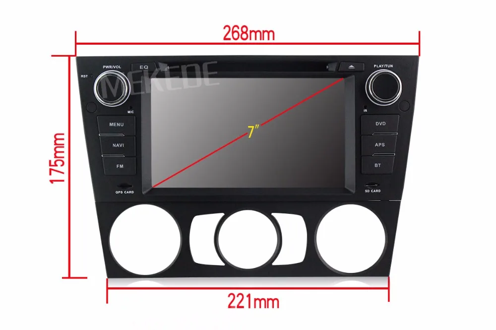 Sale free shipping 4G lte Android 7.1 Car DVD Player multimedia for BMW E90 E91 E92 E93 with WIFI BT 2G RAM 16G ROM GPS navigation 3