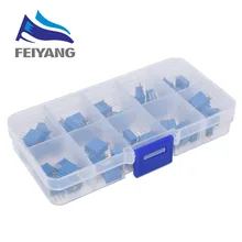 3296 Вт многооборотный Подстроечный резистор потенциометра Комплект Высокая Точность 3296 переменный резистор с бесплатной коробкой Электронный Набор diy 103 104 503