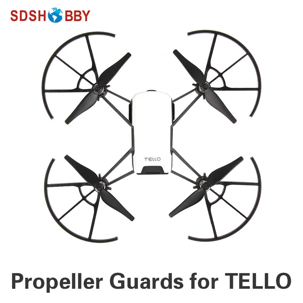 4 Pz/Set Elica Guards Protezioni Schermatura Anelli Per Dji Tello Edu Drone