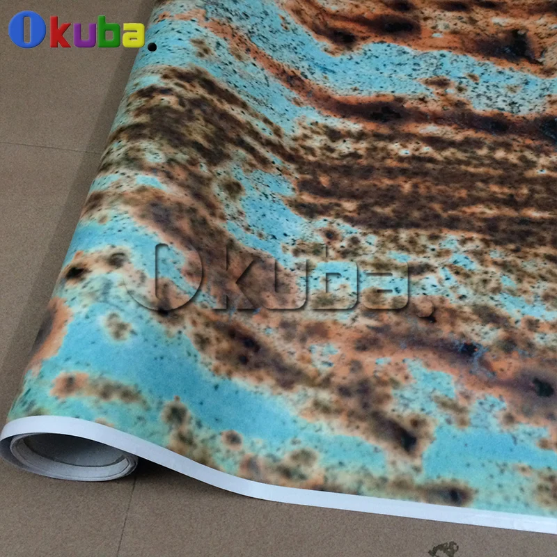 

Rust Vinyl Car Wrap Full Body Car Sticker Rusty Style Camouflage Adhesive Film Car Rust Protection from Thieve 1.52*30m/roll