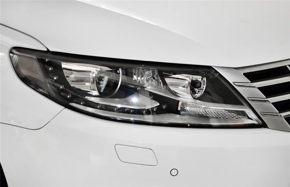 Для Volkswagen VW Passat CC 2013 прозрачная Автомобильная фара с прозрачными линзами