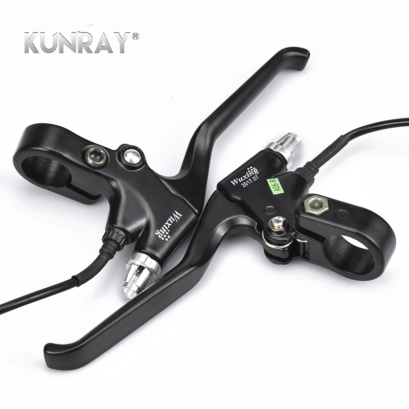 Cheap 1Pair Aluminum Alloy Electric Brakelever For Electric Bicycle E-scooter Bicycle Cut Off Power Brake MTB Road Bike E-Brake 47PDD 0