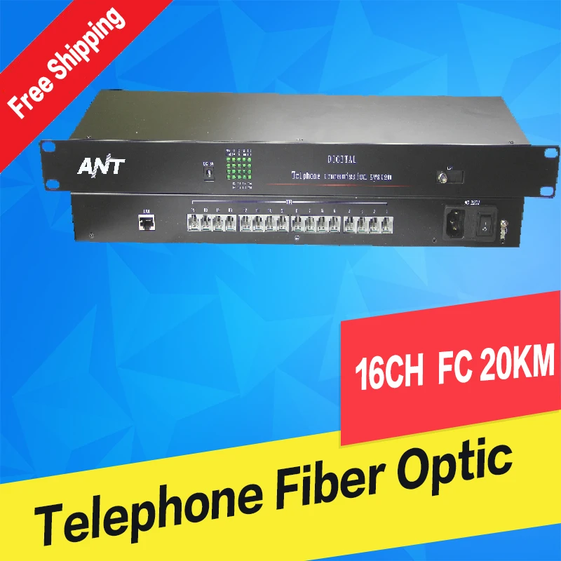 16Ch PCM Voice Telephone Fiber Optical Media Converter With Ethernet FC Single mode 20Km High Quality 16Ch PCM Voice Telephone Fiber Optical Media Converter With Ethernet FC Single mode 20Km High Quality