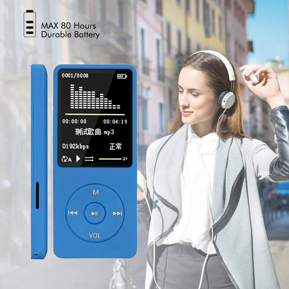 

NEW Fashion Portable MP3 MP4 Player LCD Screen FM Radio Video Games Movie Walkman Music Player