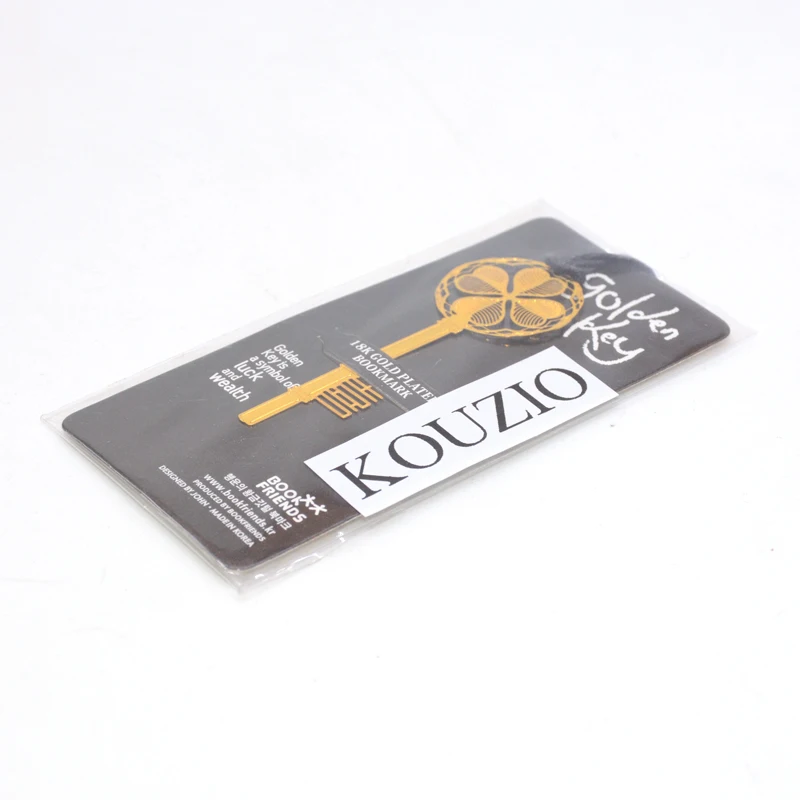

Bookmark Marcador De Livro Marcapaginas Marque Page Segnalibro Kawaii Gold Key Boekenlegger Separador De Libros Book Markers