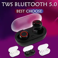 Bluetooth 5,0 гарнитура TWS беспроводные наушники Близнецы стерео наушники для Bluetooth мобильного телефона планшета ПК ноутбука
