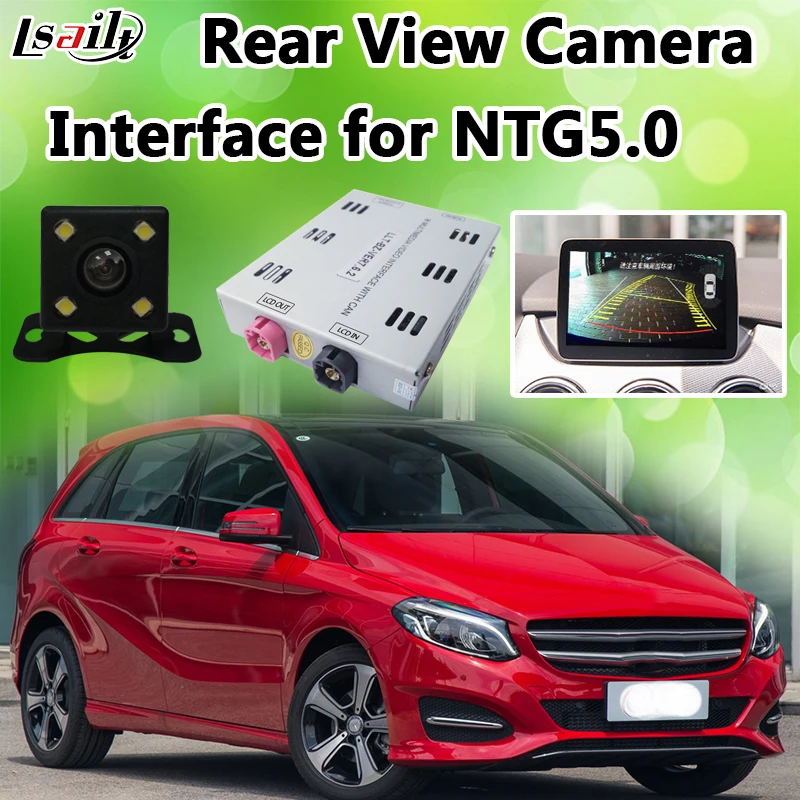 

HD Reverse Camera Interface Module for 2015-2018 Mercedes Benz C/E/A/B/ML/GLK NTG 5.0 with Moving Parking Guideline