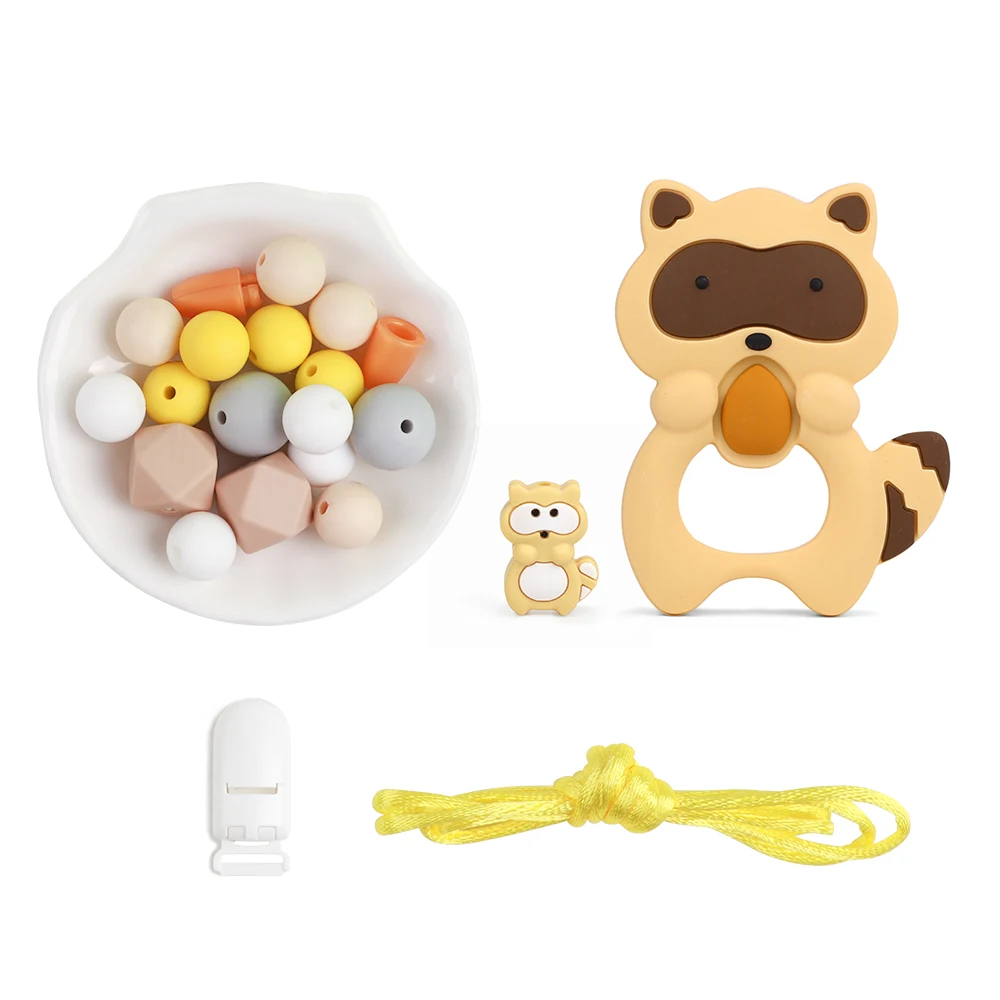 TYRY. HU BPA Бесплатно Силиконовый детский Прорезыватель для самостоятельного изготовления зубов, ожерелье, соска, браслет-цепочка, Детские Прорезыватели, силиконовые игрушки для укусов