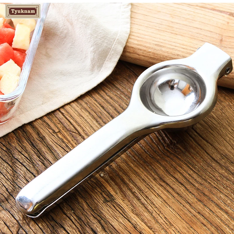 Kitchen Stainless Steel Fruit Lemon Lime Orange Citrus Hand Press