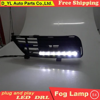 

Car styling For Toyota Reiz 2010-2012 LED DRL For Reiz High brightness guide LED DRL led fog lamps daytime running lights