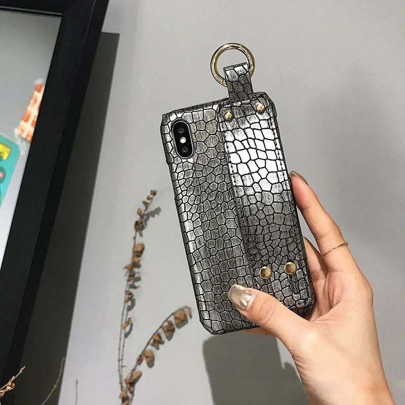 Luxury Crocodile Leather PU Wrist Strap Phone Case for Huawei Nova 2s 2 3e 2Plus P9 P10 20Plus Mate 9 10Pro Honor 10 9 Case Hot 05