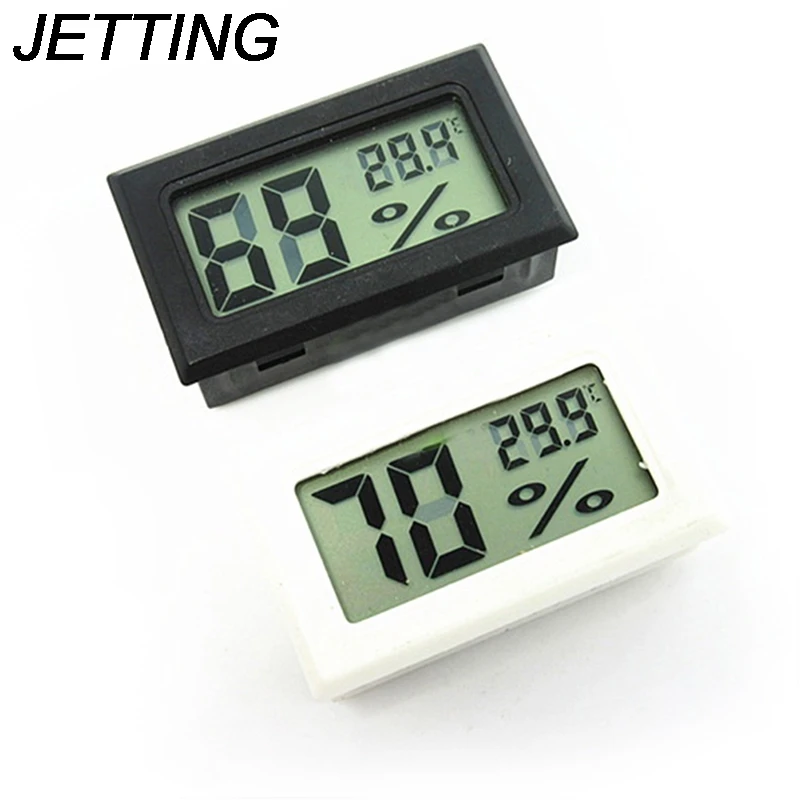 50 70°C Temperatur Hygrometer Luftfeuchtigkeit Mini Thermometer Digital LCD