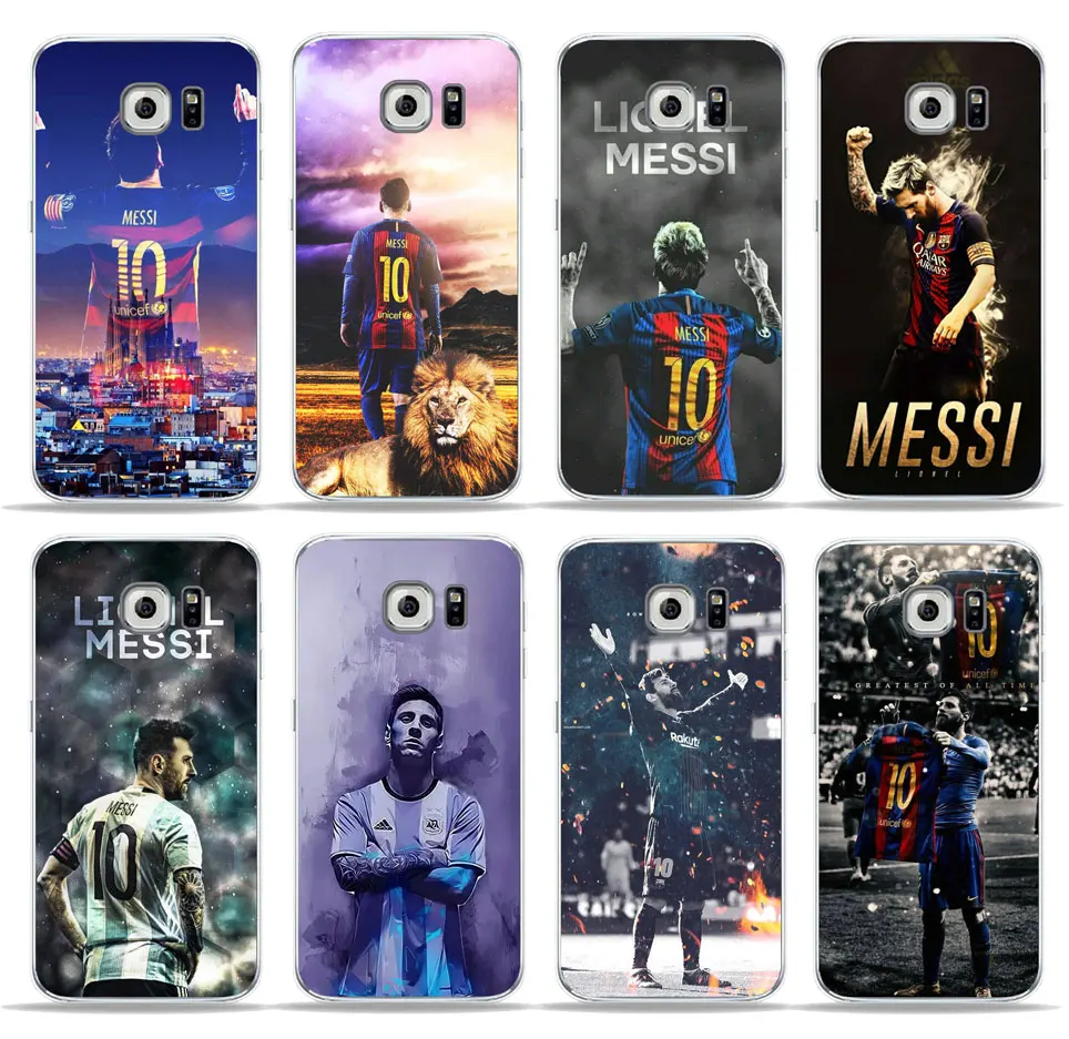 

Soccer Player Messi Cover Phone Case For SamSung S6 S7 Edge S8 S9 Plus J5 J7 A5 Soft TPU Silicone Cover for SamSung A6 Plus Case