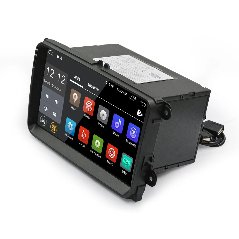 Rhythm 2 din Android 6 0 автомобильный радиоприемник для vw passat b7 b6 golf 5 Polo Tiguan Octavia Rapid fabia с gps
