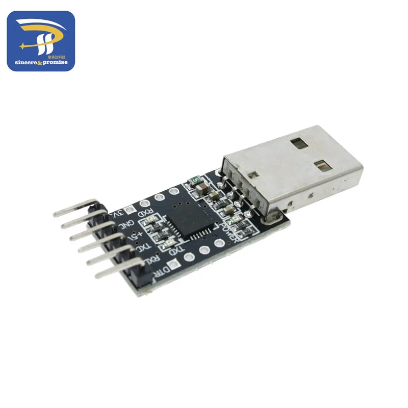 

New 6Pin CP2102 Module USB 2.0 To TTL On STC for arduino Pro mini Download Better US43
