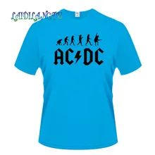 Новинка 2018New Camisetas AC/DC band rock Футболка мужская acdc футболки с рисунками Повседневная футболка с круглым вырезом в стиле хип-хоп короткий рукав хлопковый топ