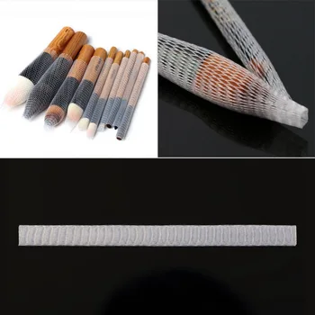 

20PC/set Makeup Brush Mesh Protective Cover Cosmetic Kits for Brushes Guards Sheath Mesh Netting Protector Portable Tools