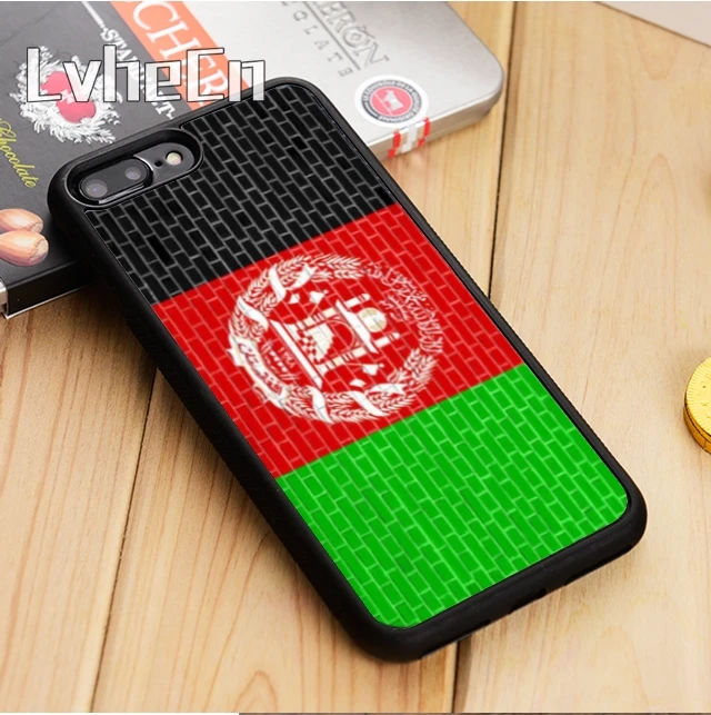 

LvheCn Afghanistan Flag Phone Case Cover For iPhone 4 5 5s SE 5C 6 6s 7 8 10 X Samsung Galaxy S5 S6 S7 edge S8 S9 plus note 8