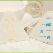 2 шт. = 1 комплект в форме крыльев по уходу за ребенком защитные насадки на края раздвижные двери стопор для окна держатель замок защитное устройство 25 компл./лот