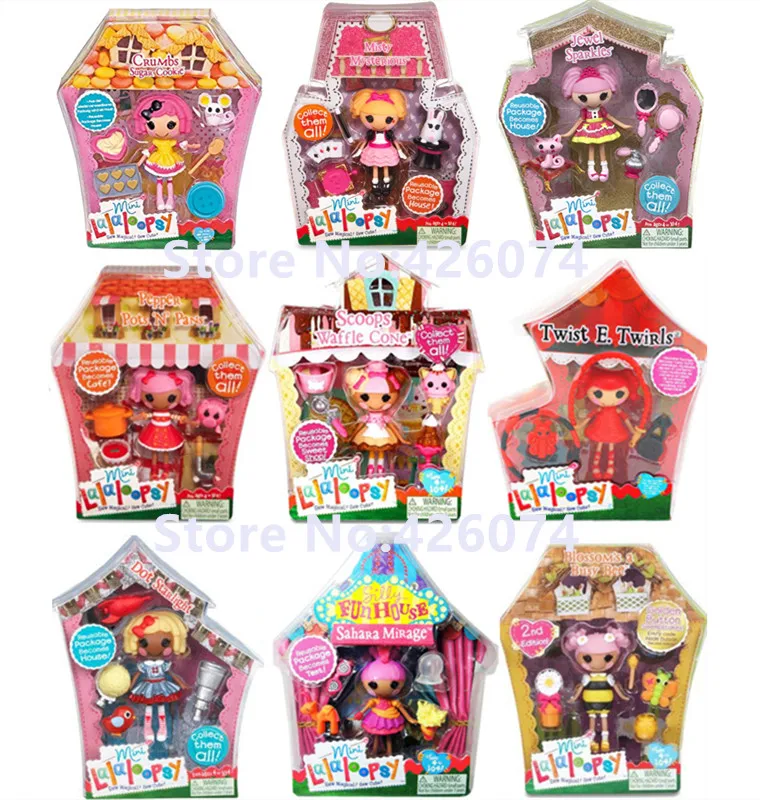 Модные Мини куклы Lalaloopsy для девочек детские игрушки украшения рождественские