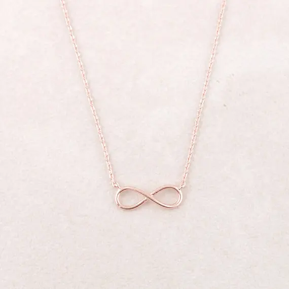 8 Infinity Necklace in Pink gold.jpg