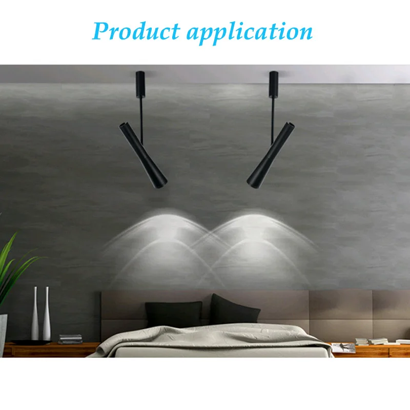 Faixa de Luz de Rastreamento Luzes do Ponto Lâmpada para Loja de Roupas Loja de Shopping Ferroviário Holofotes Lâmpada Cob Levou Dispositivo Exposição Ac85-265v 12 w 9 High Quality Luzes e Iluminação