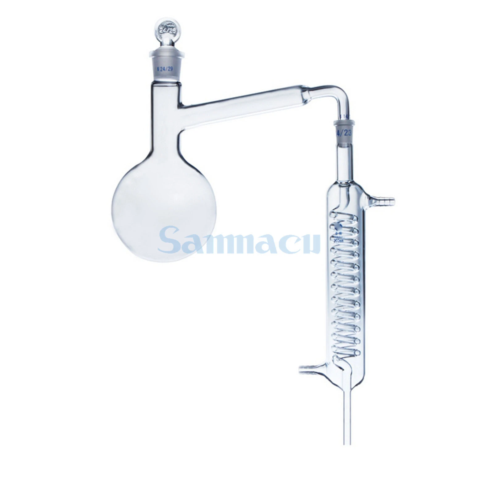 Appareil De Distillation De Laboratoire Flacon A Fond Rond De 1000ml Avec Condensateur En Verre A Bobine Aliexpress Appareil De Distillation De Laboratoire Flacon A Fond Rond De 1000ml Avec Condensateur En Verre A Bobine Aliexpress