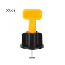 50 шт./компл. многоразовый нивелировщик для плитки Плоские керамические напольные стены строительные инструменты плитки выравнивание Систа строительство инструмент украшения