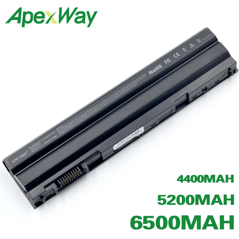 ApexWay Батарея для Dell Latitude E5420 E5430 E5520 E5520m E5530 E6120 E6420 E6420 E6430 E6520 E6530 для Vostro 3460 3560