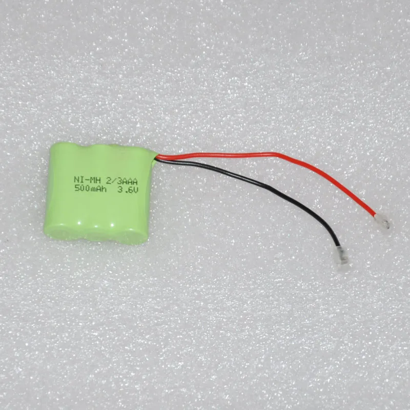 

2pcs 2.4V 3.6V 4.8V 2/3AAA rechargeable battery pack 500mah 2/3 AAA ni-mh nimh battery cell for cordless phone