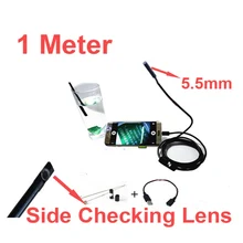 1M 640×480 5.5″diameter head endoscope camera Android OTG function video checking endoscope cctv camera side lens cctv accessory