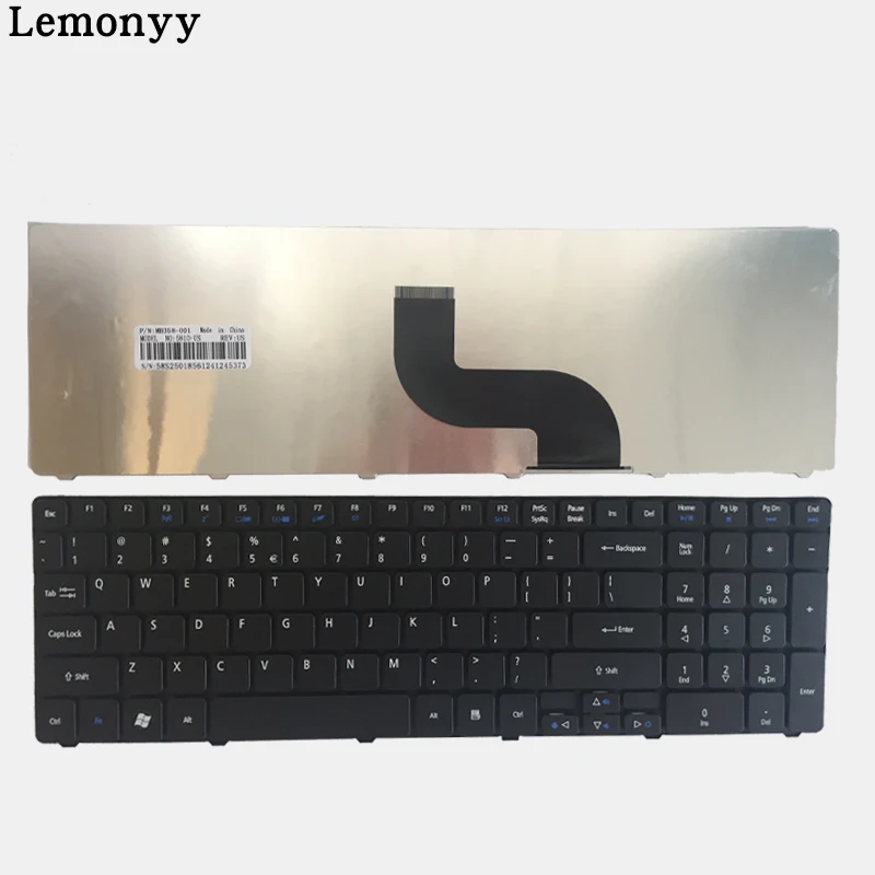 

English Keyboard For Acer Aspire 7552G 5739G 5740D 5738DG 7745ZT 5739G 5738DZG 5738PG 5738PZG 5740DG Black Keyboard US