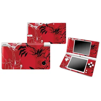 

Free Drop Shipping Simple Simple red and blue graffiti Vinyl Skin Sticker Protector for Nintendo NDSI